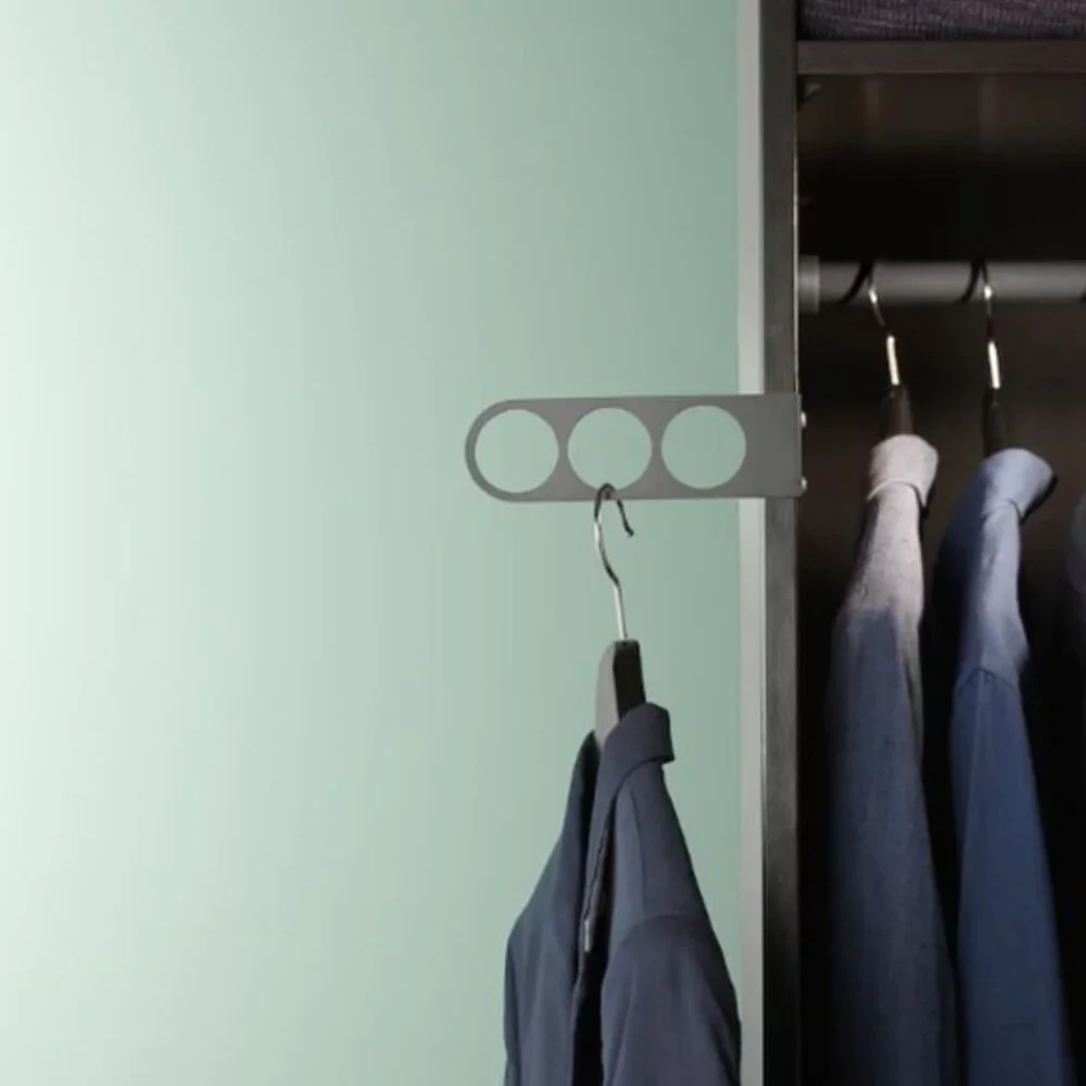 KOMPLEMENT Valet Metal Steel Hanger Dark Grey 6 3/4